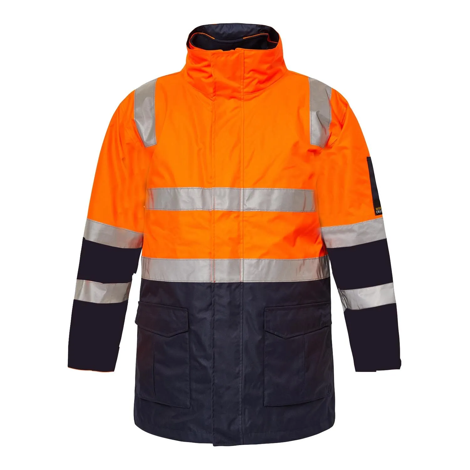 HI VIS REFLECTIVE JACKET illustration